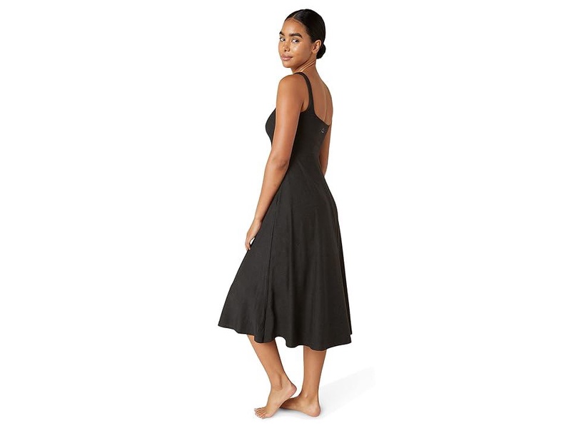 Featherweight At The Ready Square Neck Dress