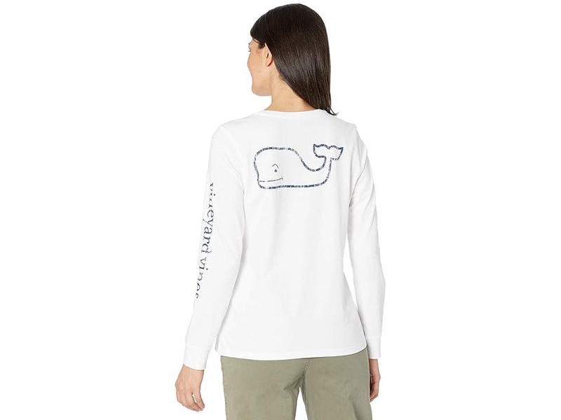 Long Sleeve Whale Print Tee