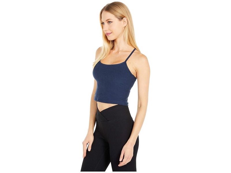 Spacedye Slim Racerback Cropped Tank Top