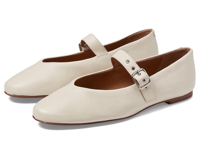 Madewell hera grommet mary jane flat