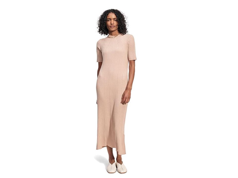 Maeve Rib Knit Midi Dress