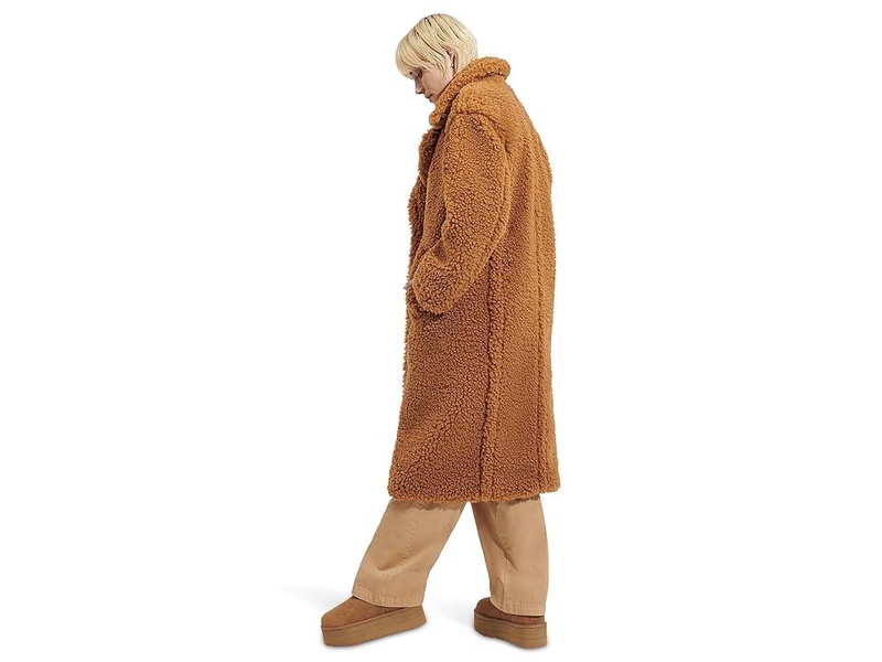 Gertrude Long Teddy Coat