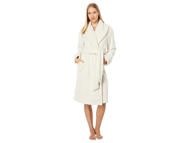 Vivienne Recycled Fleece Robe w/ Pocket