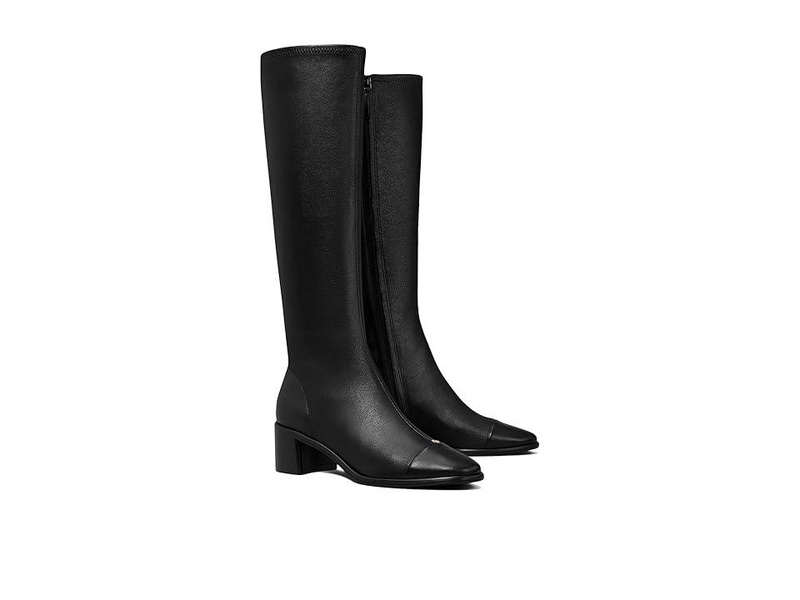 55 mm Cap-Toe Knee High Boots