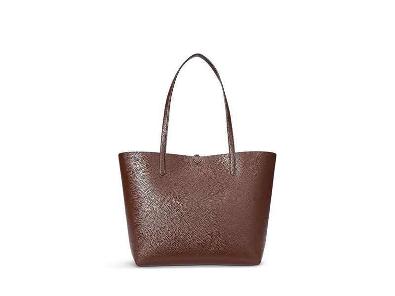 Faux-Leather Medium Reversible Tote