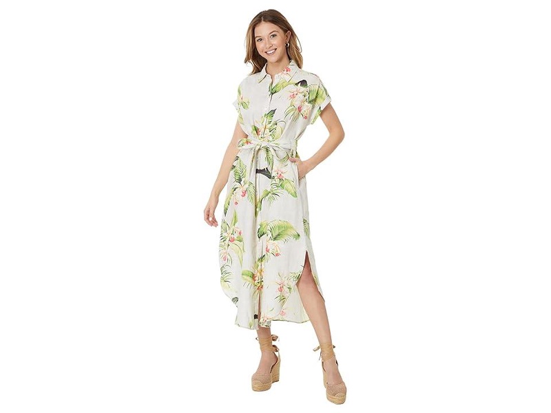 La Brisa Blooms Shirt Dress