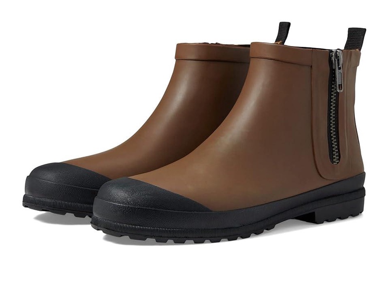 The Zip-Up Lugsole Rain Boot