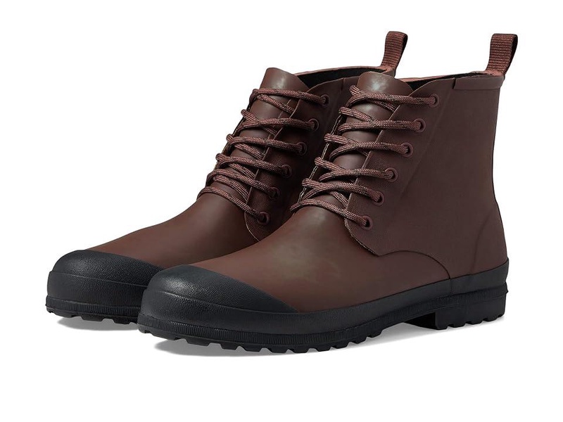 The Lace-Up Lugsole Rain Boot