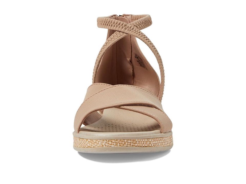 Bali Sand Strappy Wedge Sandals