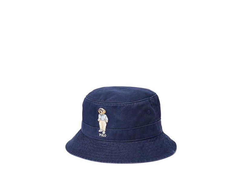 Logo-Embroidered Cotton-Twill Bucket Hat