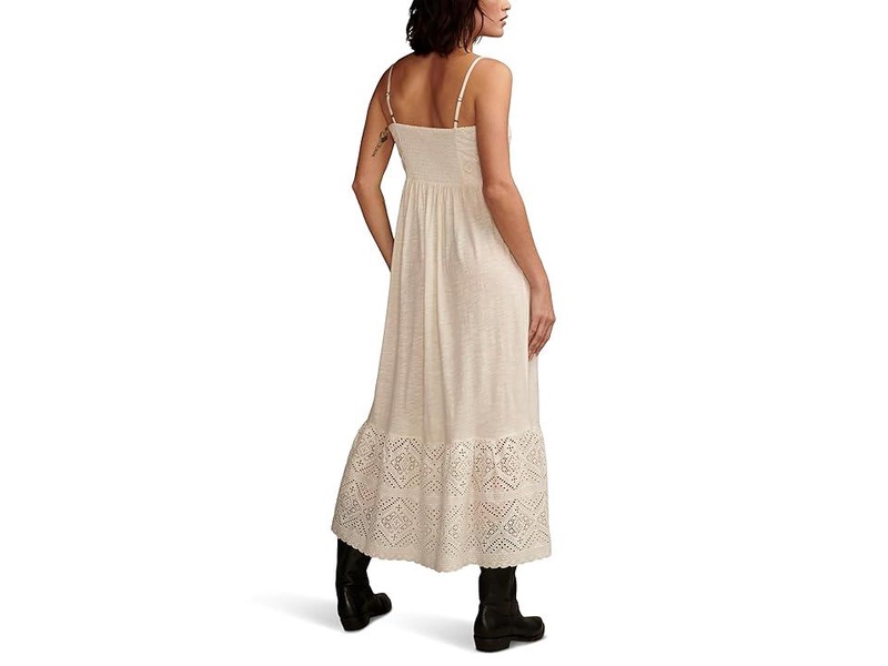 Cutwork Maxi Dress