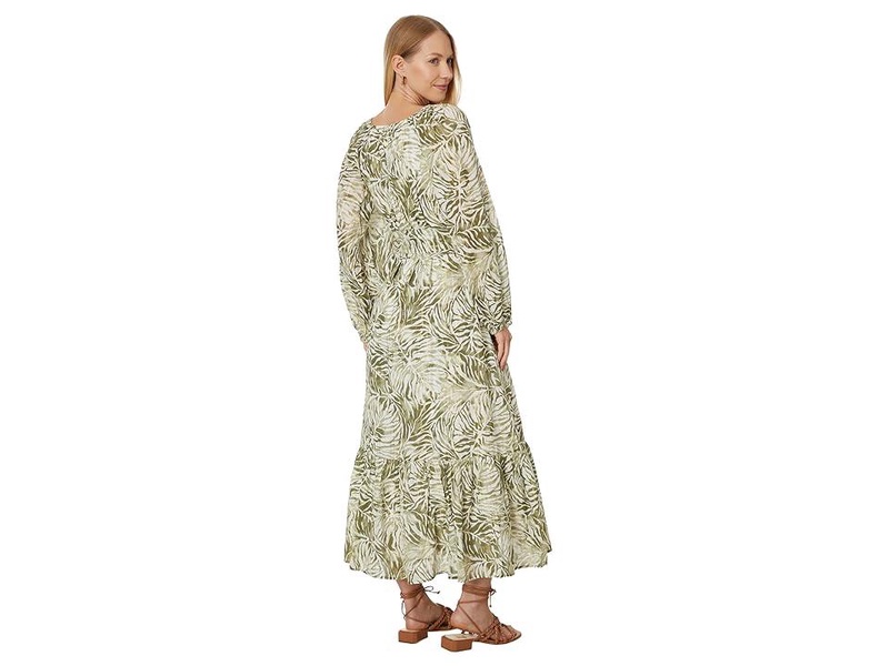 Monstera Mirage Maxi Dress