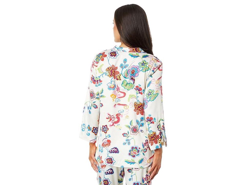 Fleur Dragon Pullover Madarin PJ Set