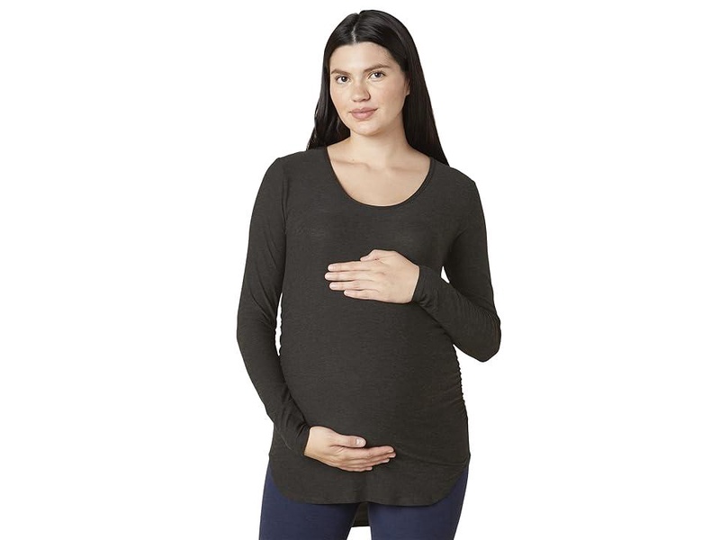 Lightweight Spacedye Maternity Classic Crew Pullover