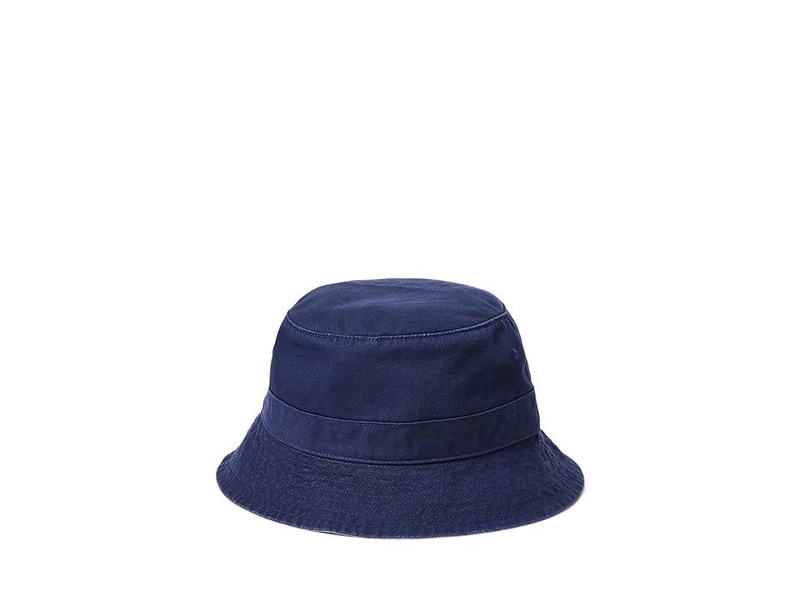 Logo-Embroidered Cotton-Twill Bucket Hat