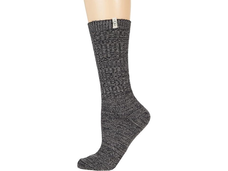 Rib Knit Slouchy Crew Socks