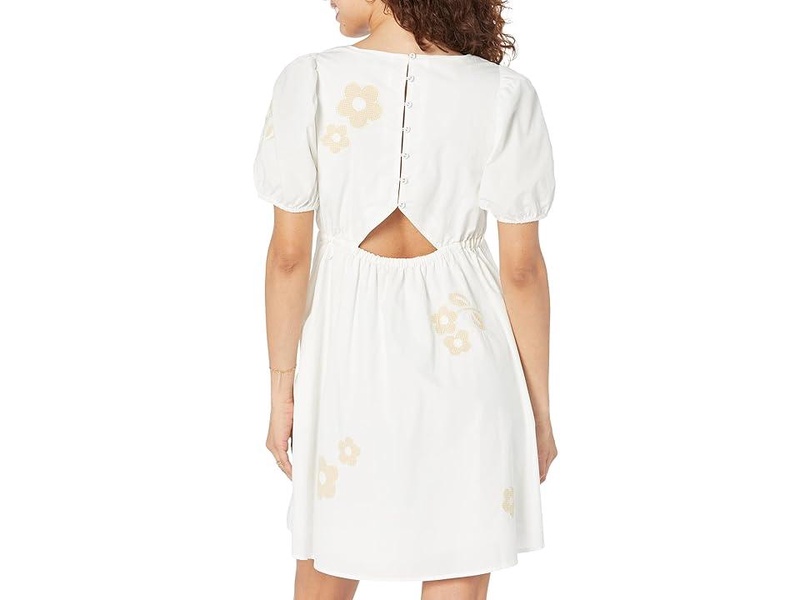 Annamarie Embroidered Mini Dress