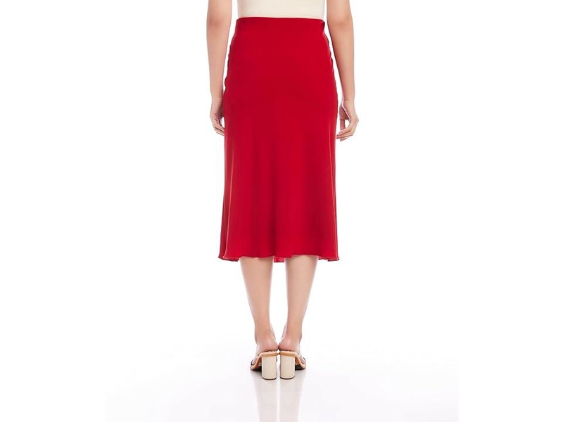 Bias Cut Midi Skirt