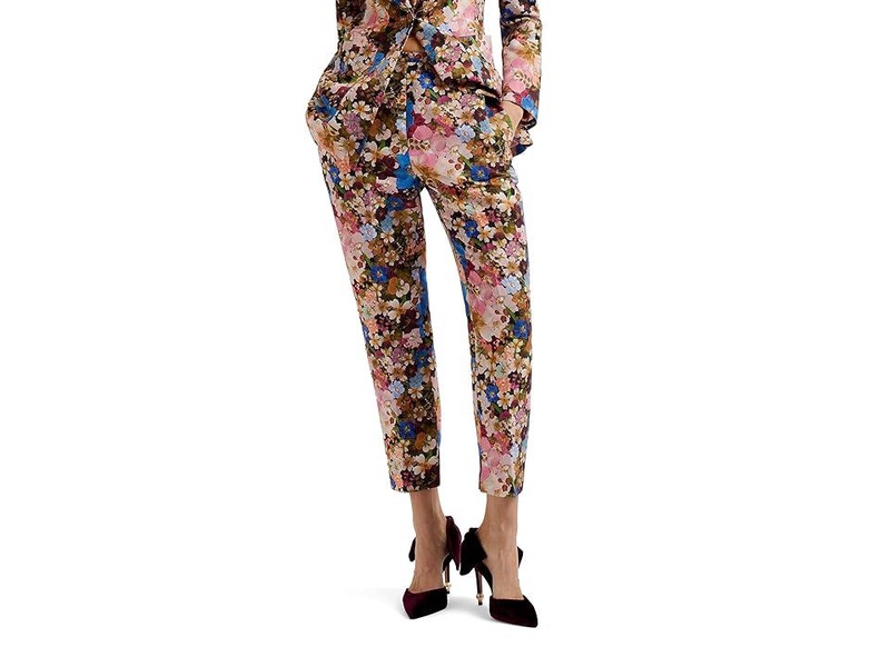 Madonid Printed Slim Leg Trouser