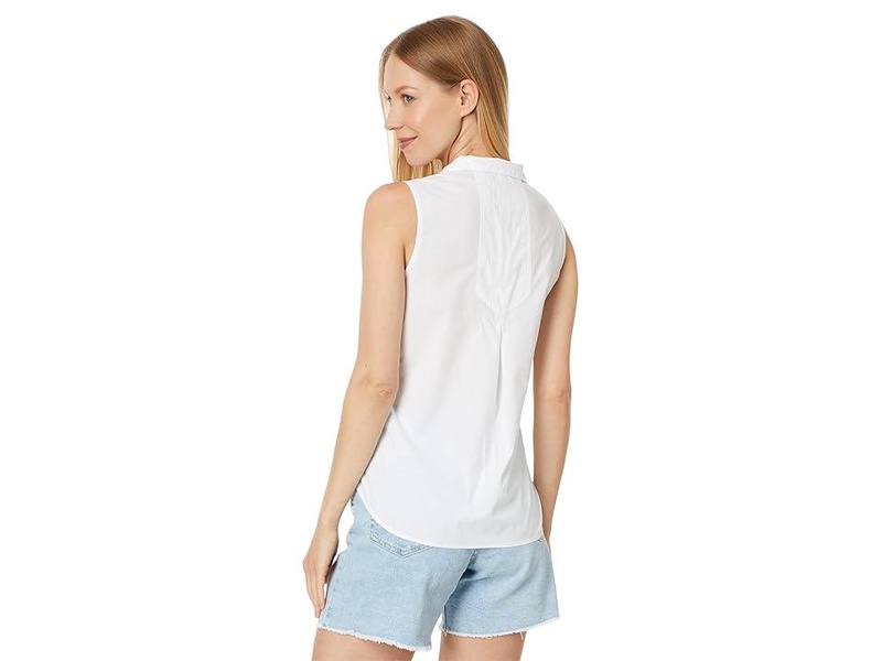 Oceana Poplin Sleeveless Top