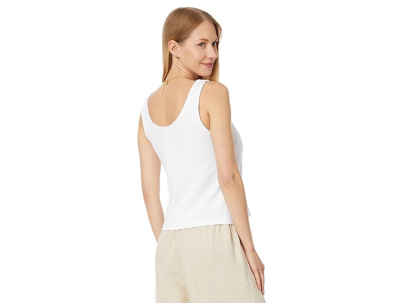 Pointelle Henley Tank