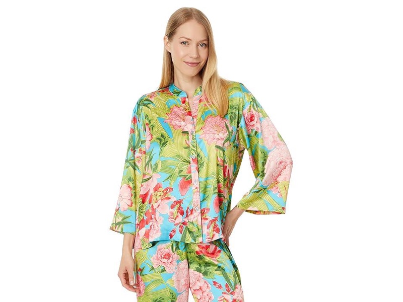 Enchanted Peony - Satin PJ Set