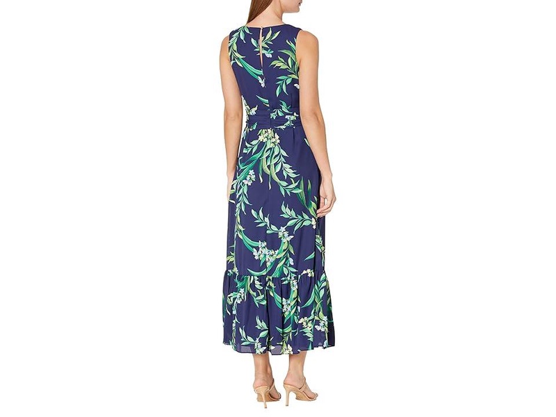 Floral Glow Sleeveless Maxi Dress