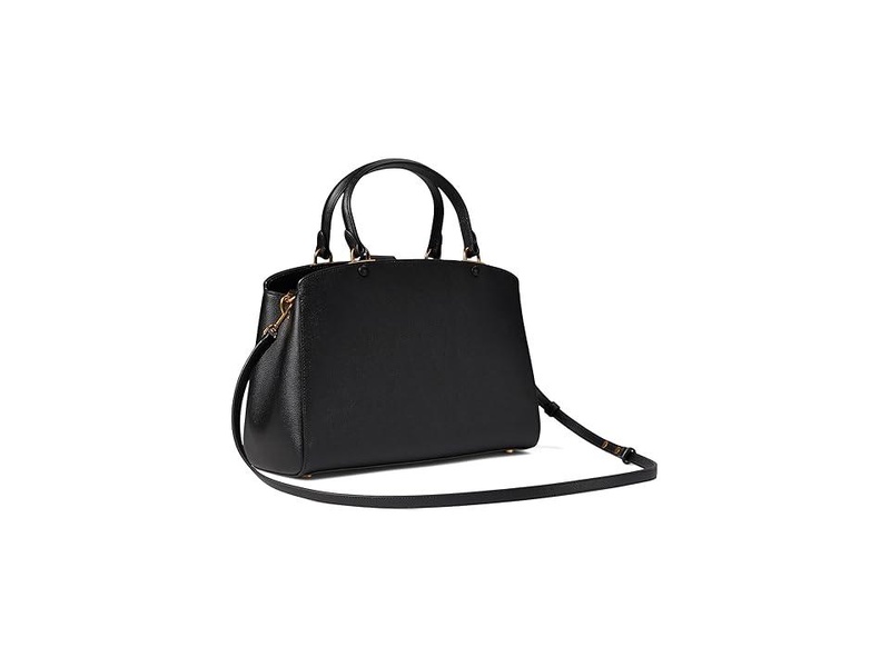 Katy Textured Leather Satchel