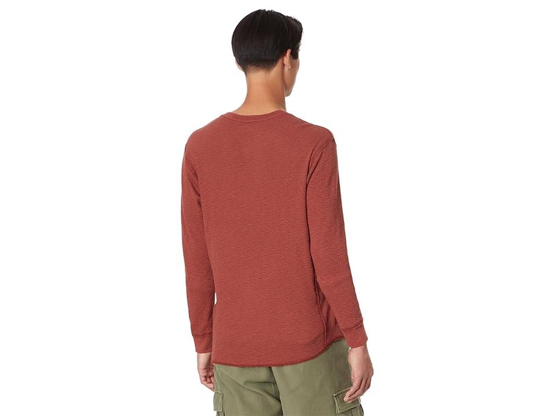 Garment Dye Thermal Henley