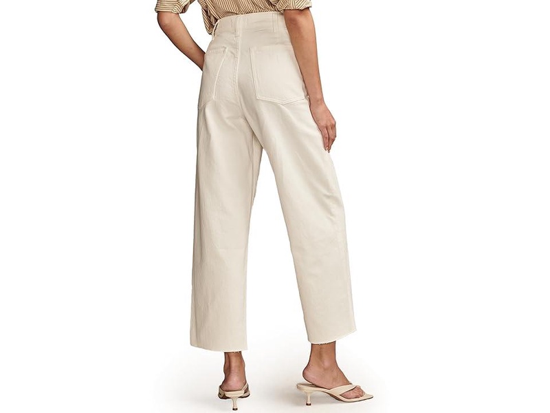 Patch Pocket High Rise Wide Leg