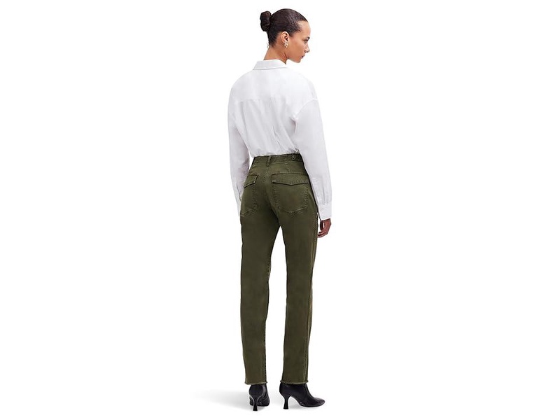 Midrise Stretch Utility Slim Leg