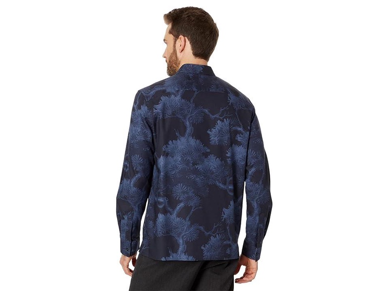 Goxhill Tree Print Shirt Long Sleeve