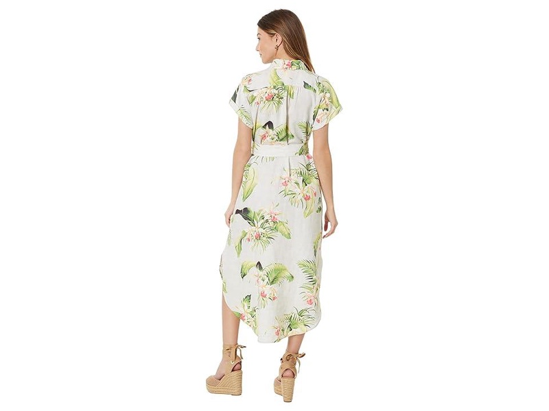 La Brisa Blooms Shirt Dress