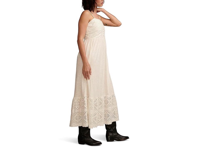 Cutwork Maxi Dress