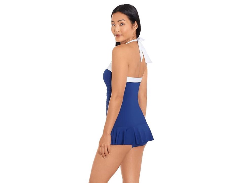 Bel Air Skirted Bandeau One-Piece