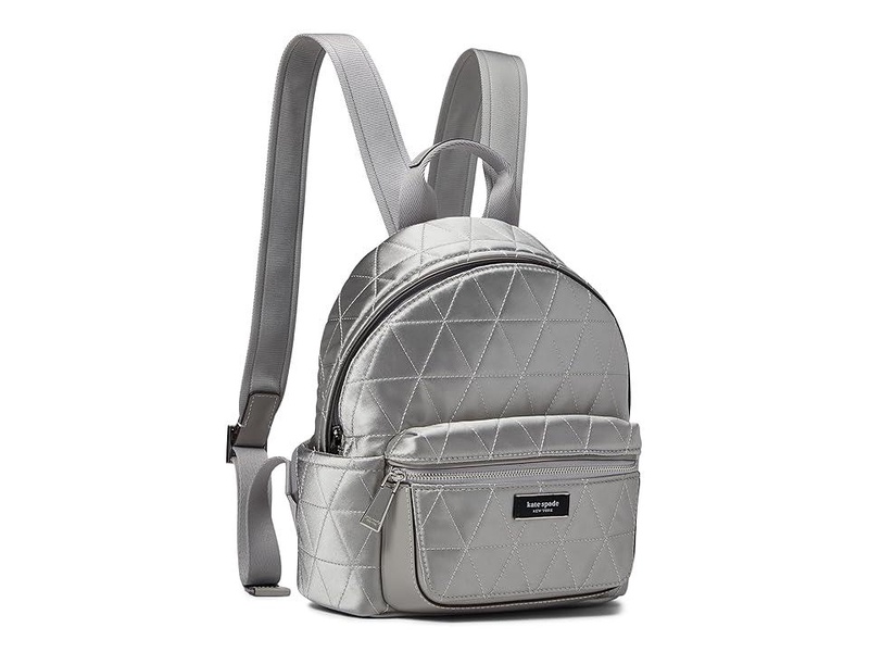 Sam Icon Quilted Satin Small Backpack