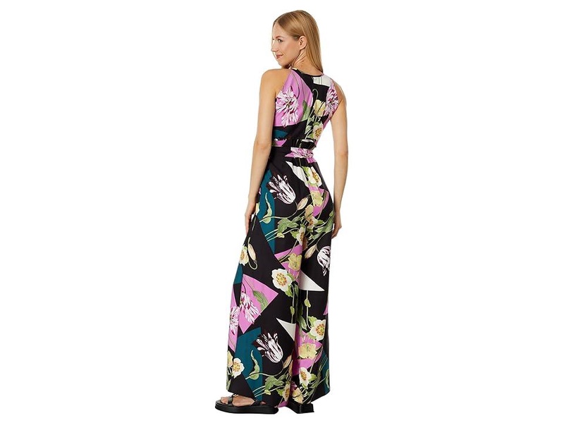 Maudee Printed Halter Neck Jumpsuit