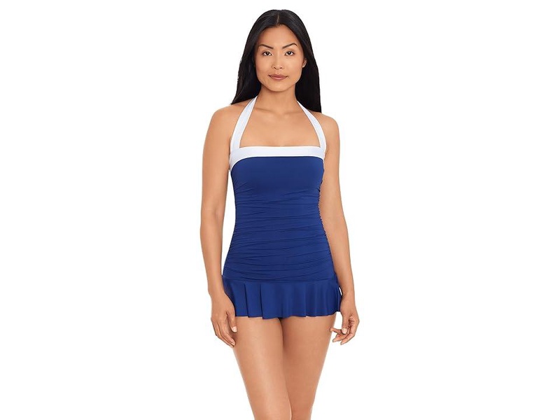 Bel Air Skirted Bandeau One-Piece