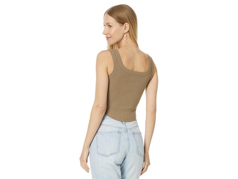 The Tailored Crop Tank in Sleekhold