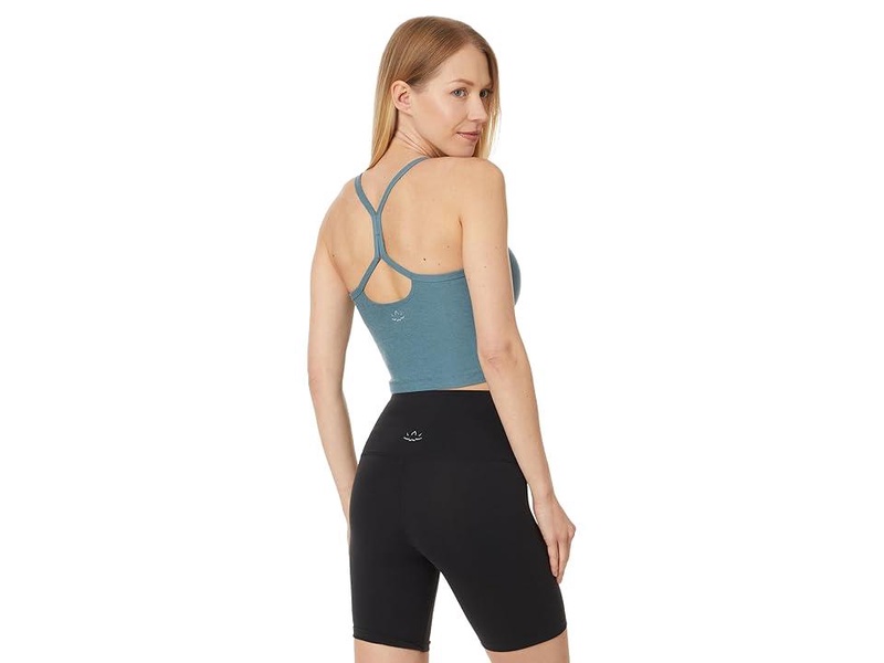 Spacedye Slim Racerback Cropped Tank Top