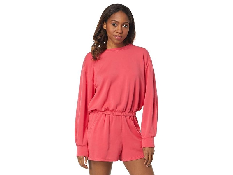 Pleat Sleeve Sweatshirt