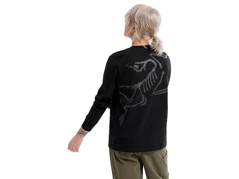 Kragg Cotton Bird Crew Long Sleeve