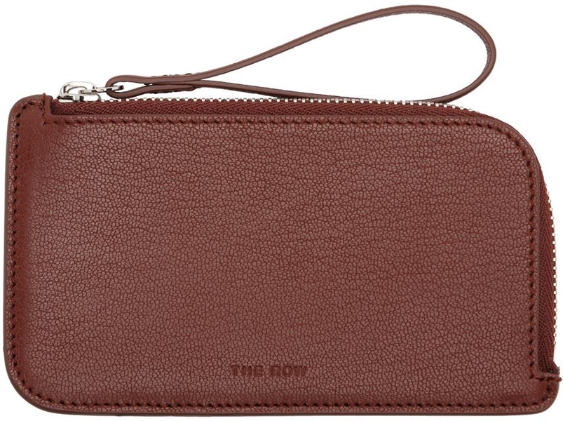 Tan Zipped Leather Wallet