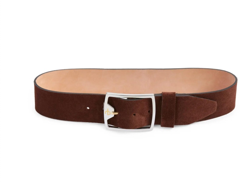 jumbo boyfriend belt in brown