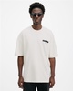 Redact Oversized Embroidered Logo T-Shirt