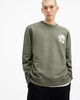 Orlando Logo Print Relaxed Fit Sweatshirt