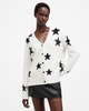 Starlet Brushed Jacquard Print Cardigan