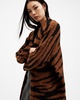 Zoe Oversized Tiger Stripe Cardigan