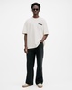 Redact Oversized Embroidered Logo T-Shirt