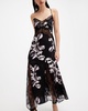 Jasmine Silk Blend Lace Maxi Slip Dress